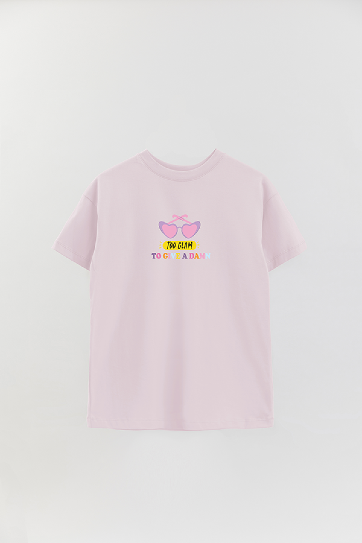 REMERA OVER ESTAMPADA LV2 TOO GLAM