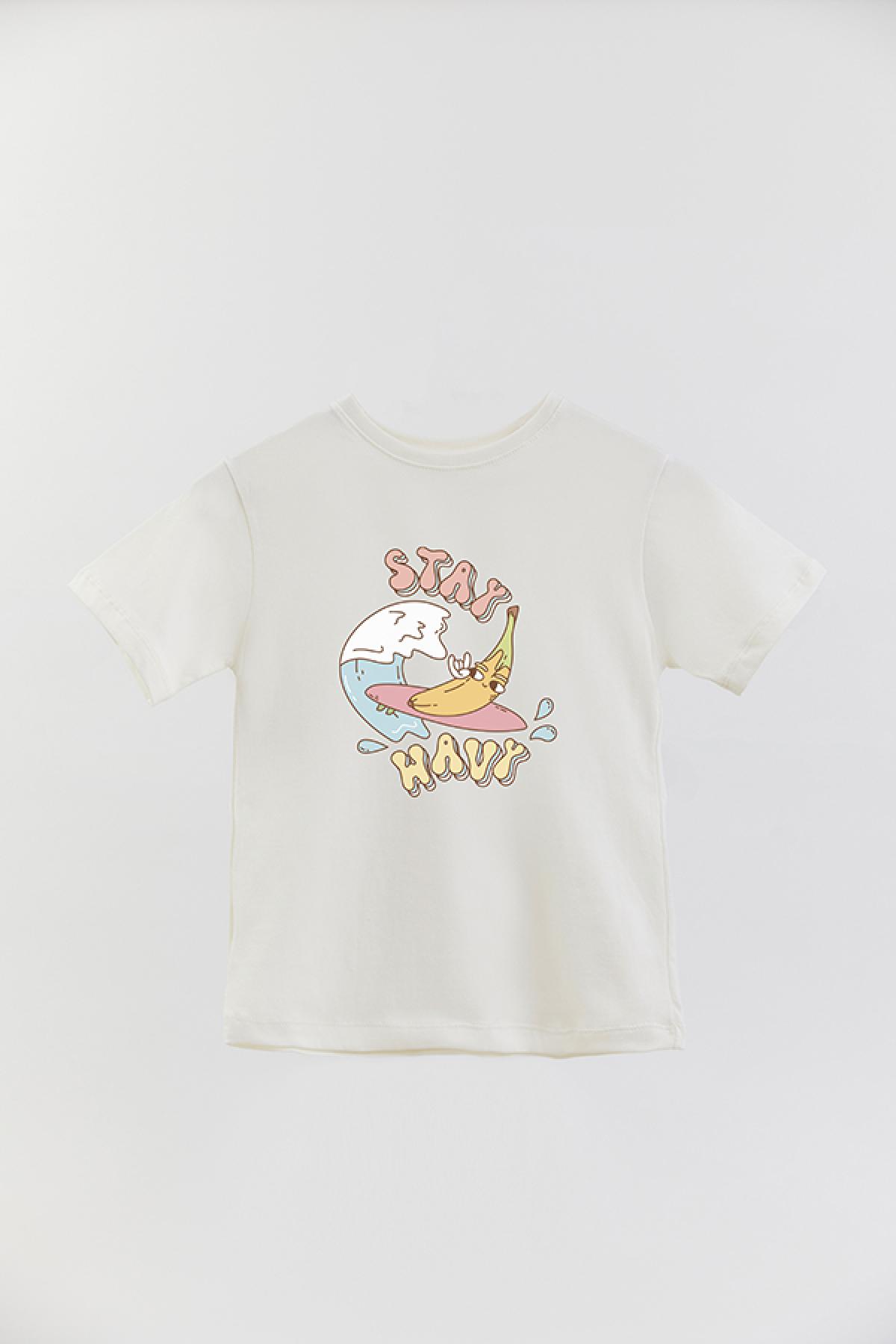 REMERA BASIC GIRL GP STAY WAVY