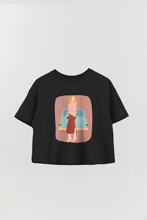 REMERA CROP ESTAMPADA ART 66