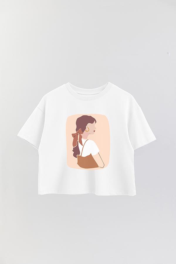 REMERA CROP ESTAMPADA ART 86