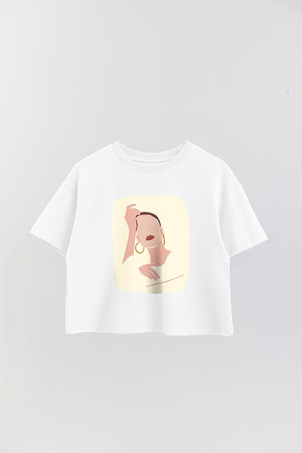 REMERA CROP ESTAMPADA ART 83