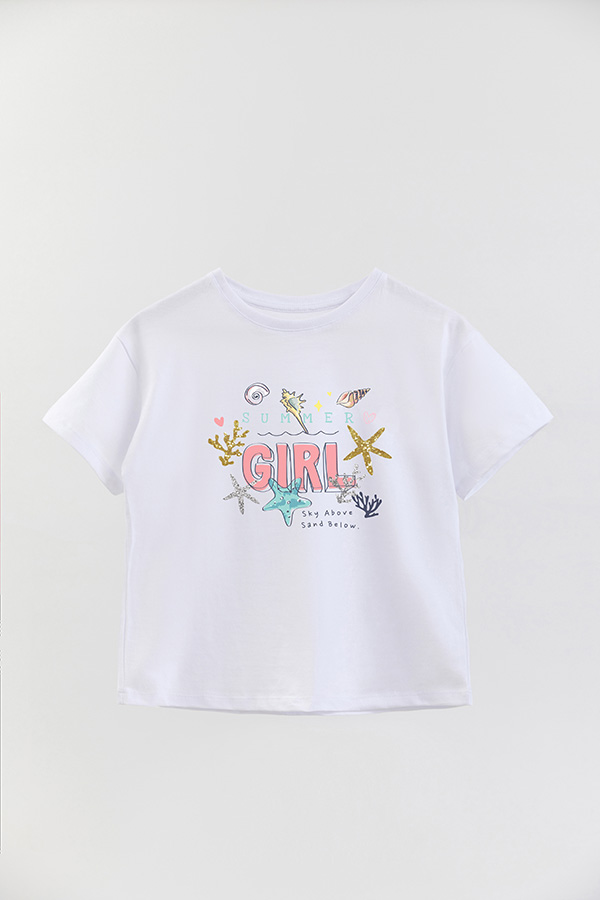 REMERA GIRL OVER SUMMER GIRL