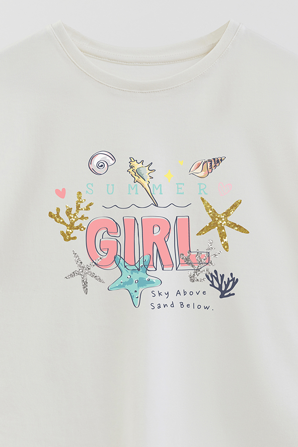 REMERA GIRL OVER SUMMER GIRL