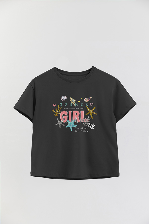 REMERA GIRL OVER SUMMER GIRL