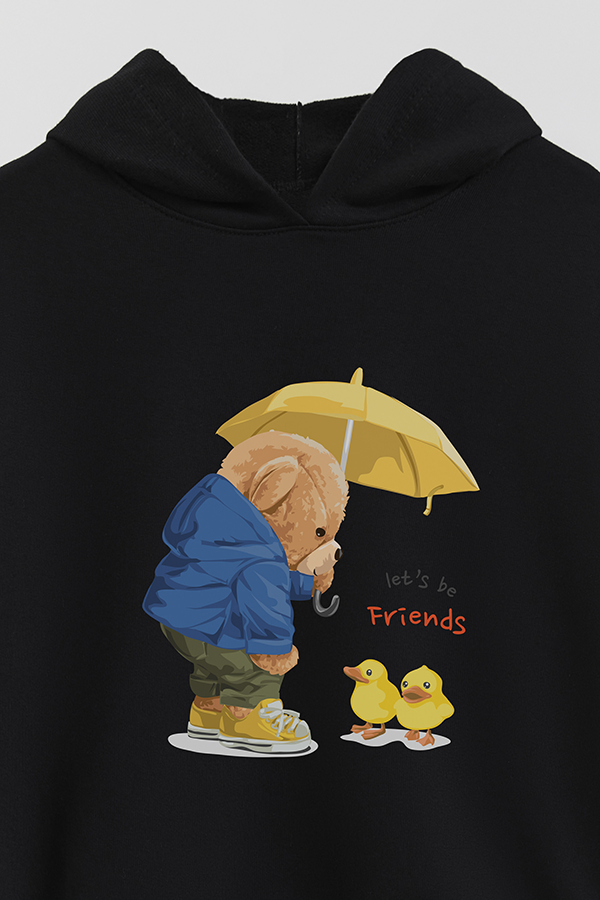 HOODIE RUSTICO KIDS TEDDY YELLOW