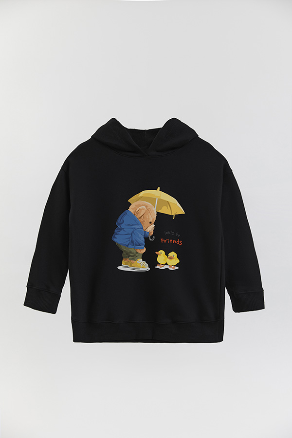 HOODIE RUSTICO KIDS TEDDY YELLOW