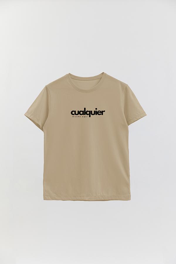 REMERA BASICA CON LOGO