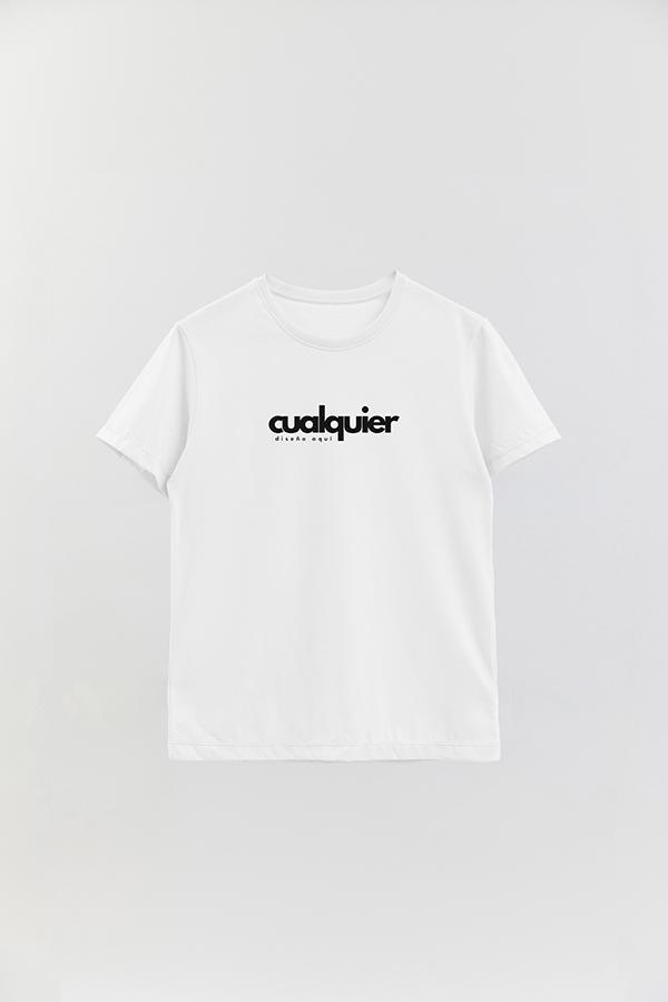REMERA BASICA CON LOGO