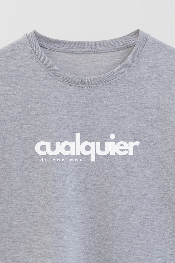 REMERA BASICA CON LOGO