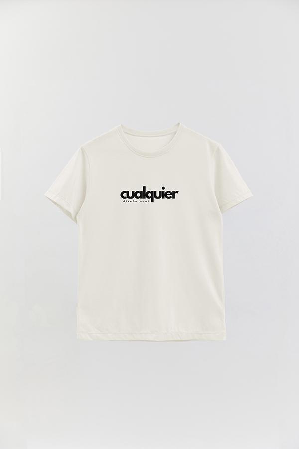REMERA BASICA CON LOGO