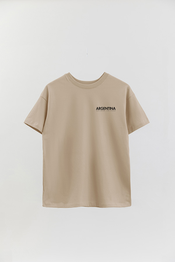 REMERA OVER ESTAMPADA FB ARG ART RECOLETA