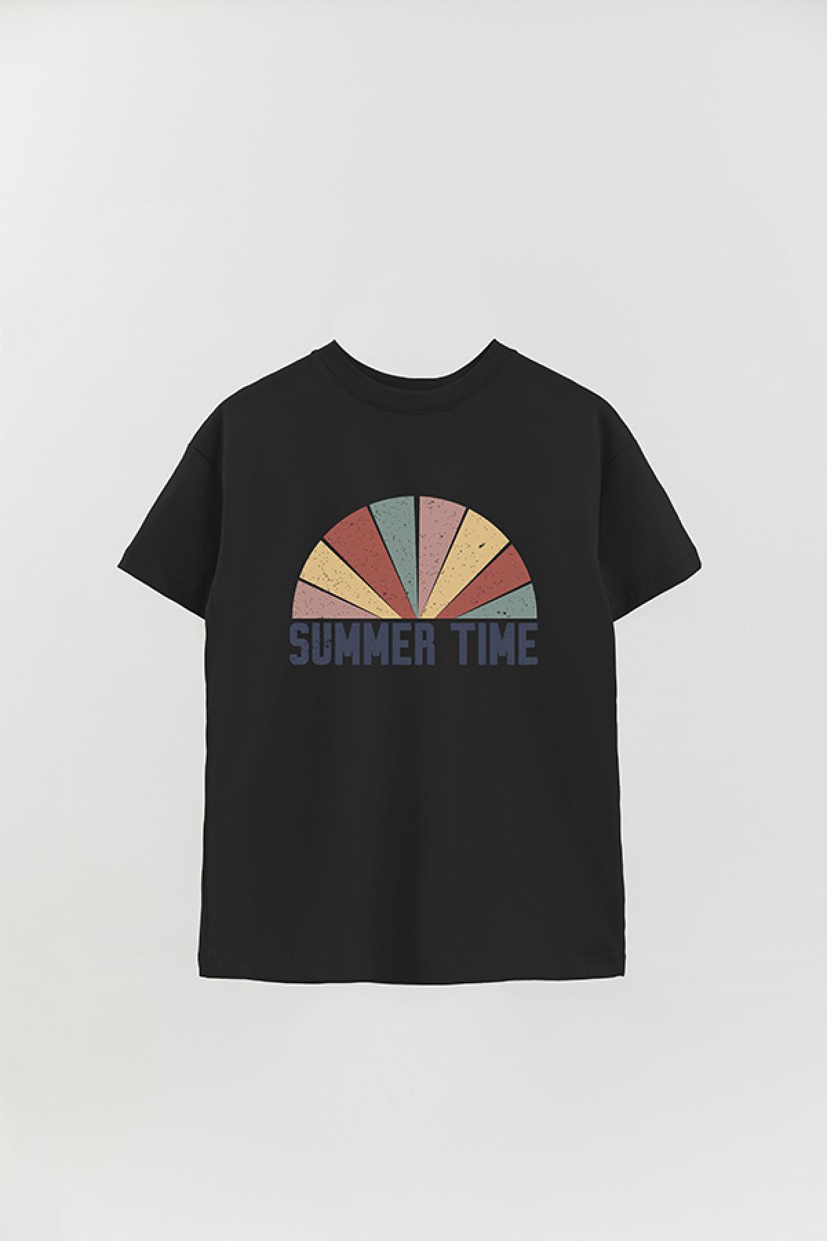REMERA OVER ESTAMPADA RS SUMMER TIME