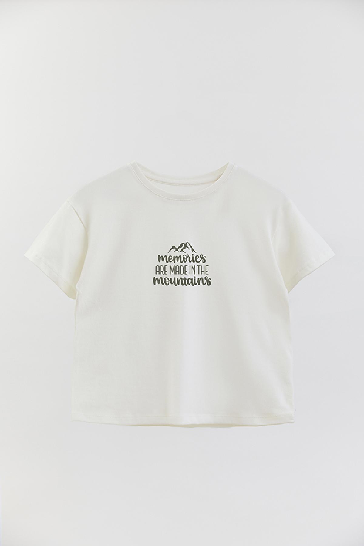 REMERA BOYS OVER ADV MEMORIES ARE MADE BY THE MOUNTAINS