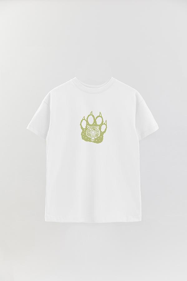 REMERA OVER ESTAMPADA TGR CLAW