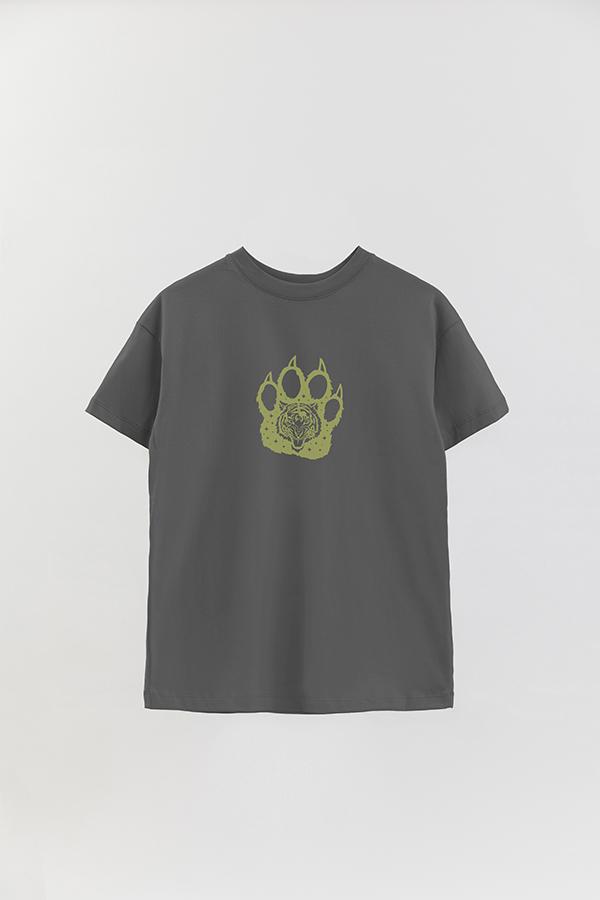 REMERA OVER ESTAMPADA TGR CLAW