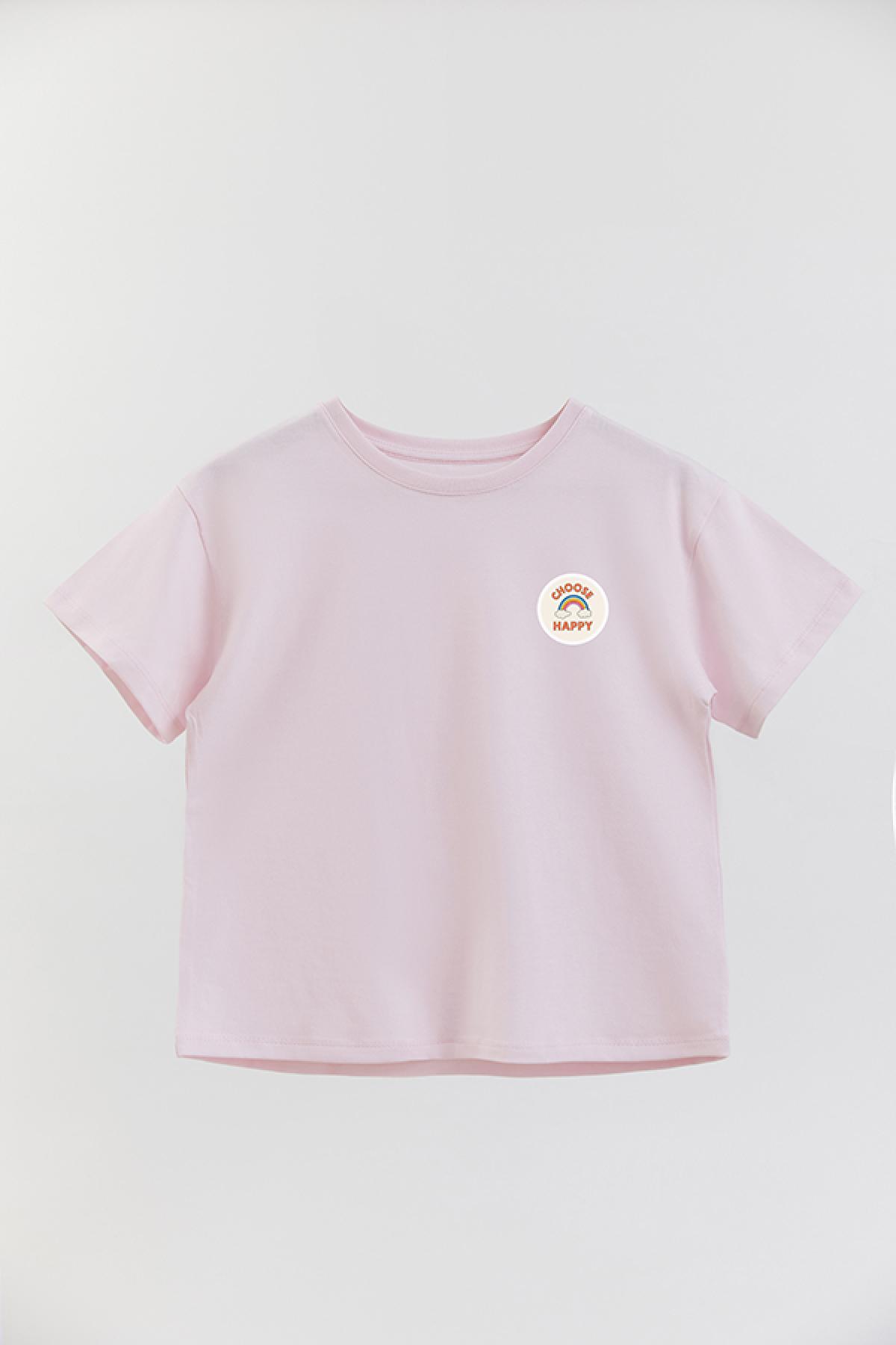 REMERA GIRL OVER GRLY CHOOSE HAPPY