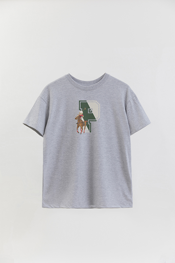REMERA OVER ESTAMPADA UNISEX BEAR POLO BEAR