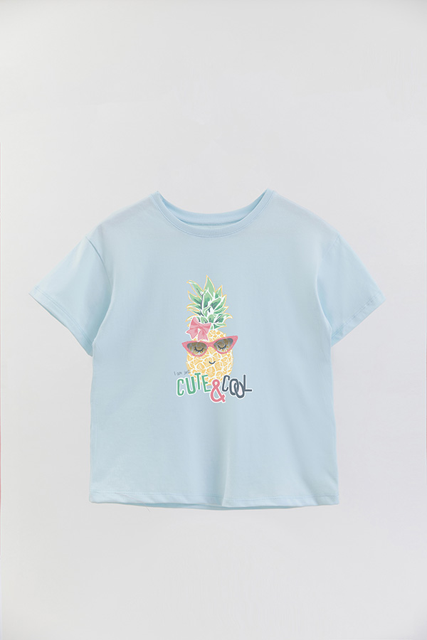 REMERA GIRL OVER CUTE AND COOL