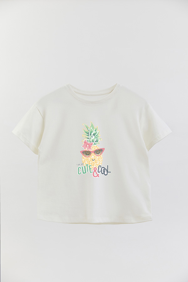 REMERA GIRL OVER CUTE AND COOL