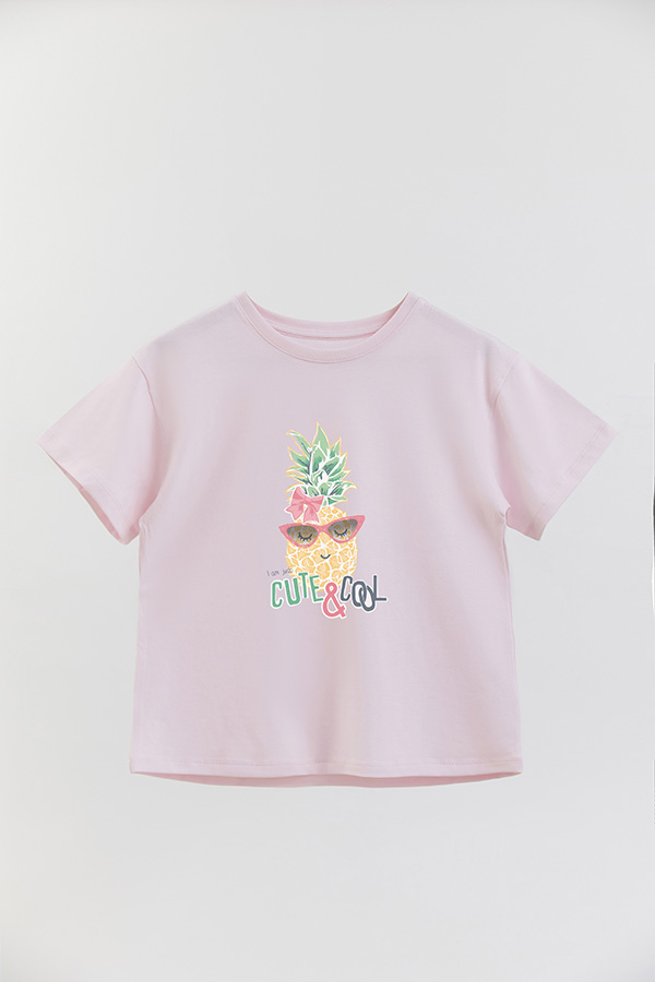 REMERA GIRL OVER CUTE AND COOL