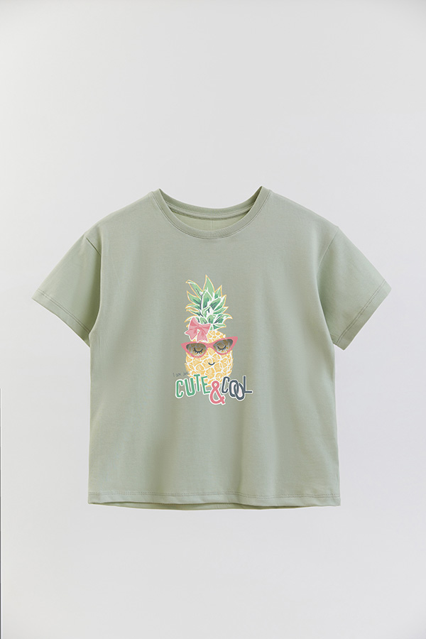 REMERA GIRL OVER CUTE AND COOL