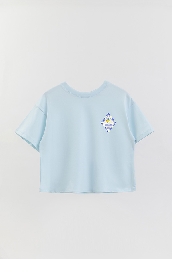REMERA CROP FB ESTAMPADA CITRUS DI SOLE 2
