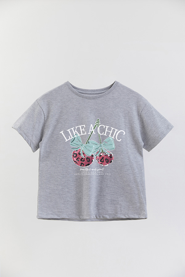 REMERA GIRL OVER LIKE A CHIC