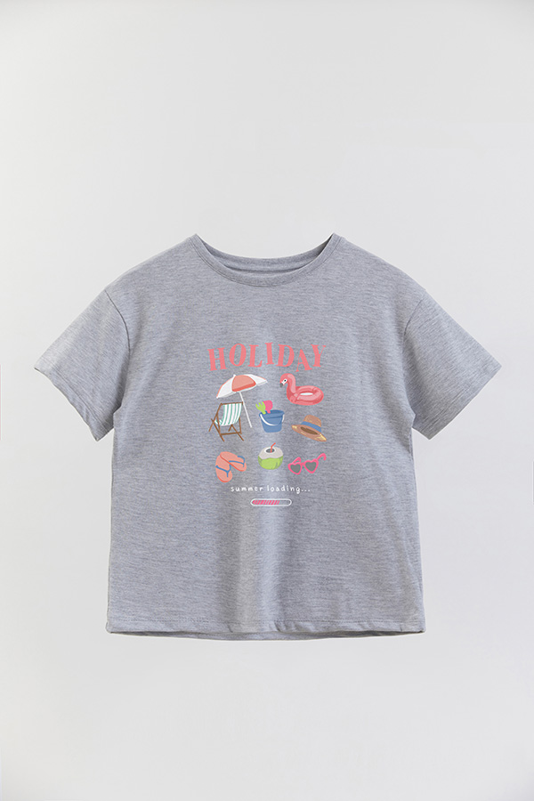 REMERA GIRL OVER HOLIDAY
