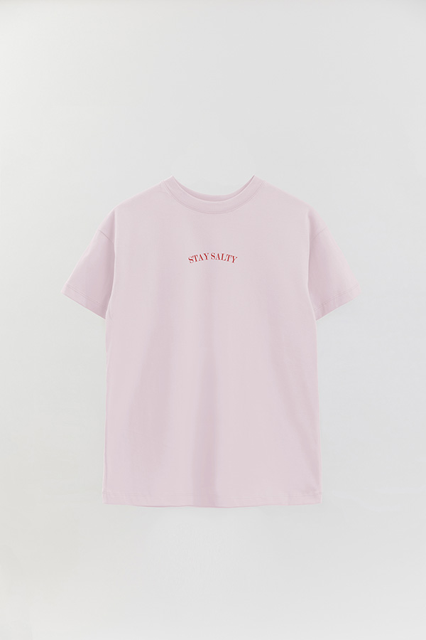 REMERA OVER FB ESTAMPADA STAY SALTY