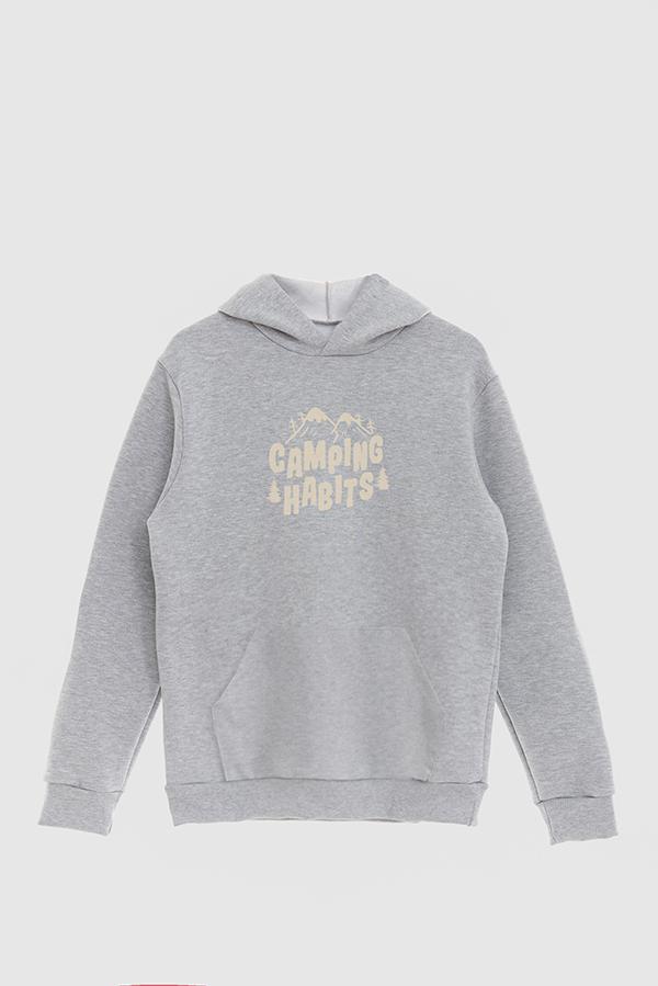 HOODIE ESTAMPADO CAMPING HABITS