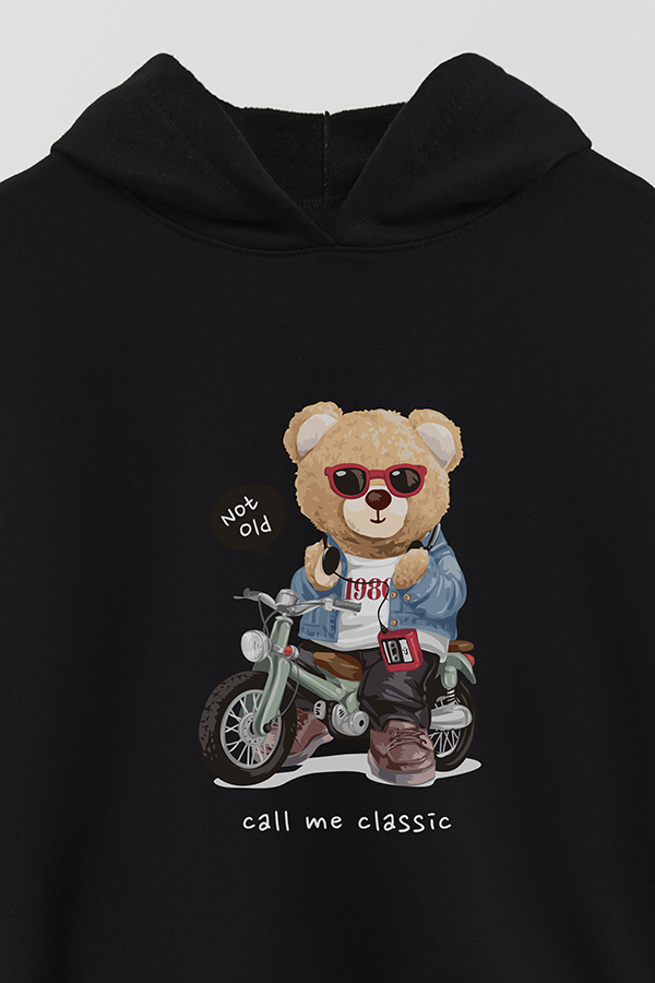 HOODIE RUSTICO KIDS TEDDY CALL ME CLASSIC