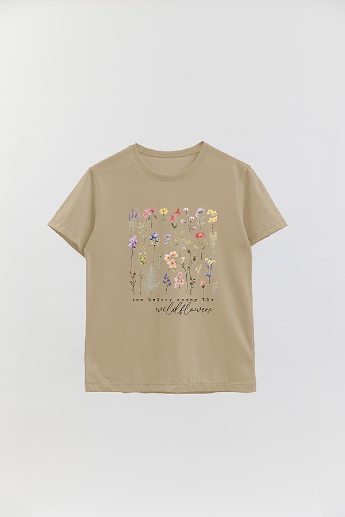 REMERA BASICA ESTAMPADA FLO2 AMONG THE WILDFLOWERS