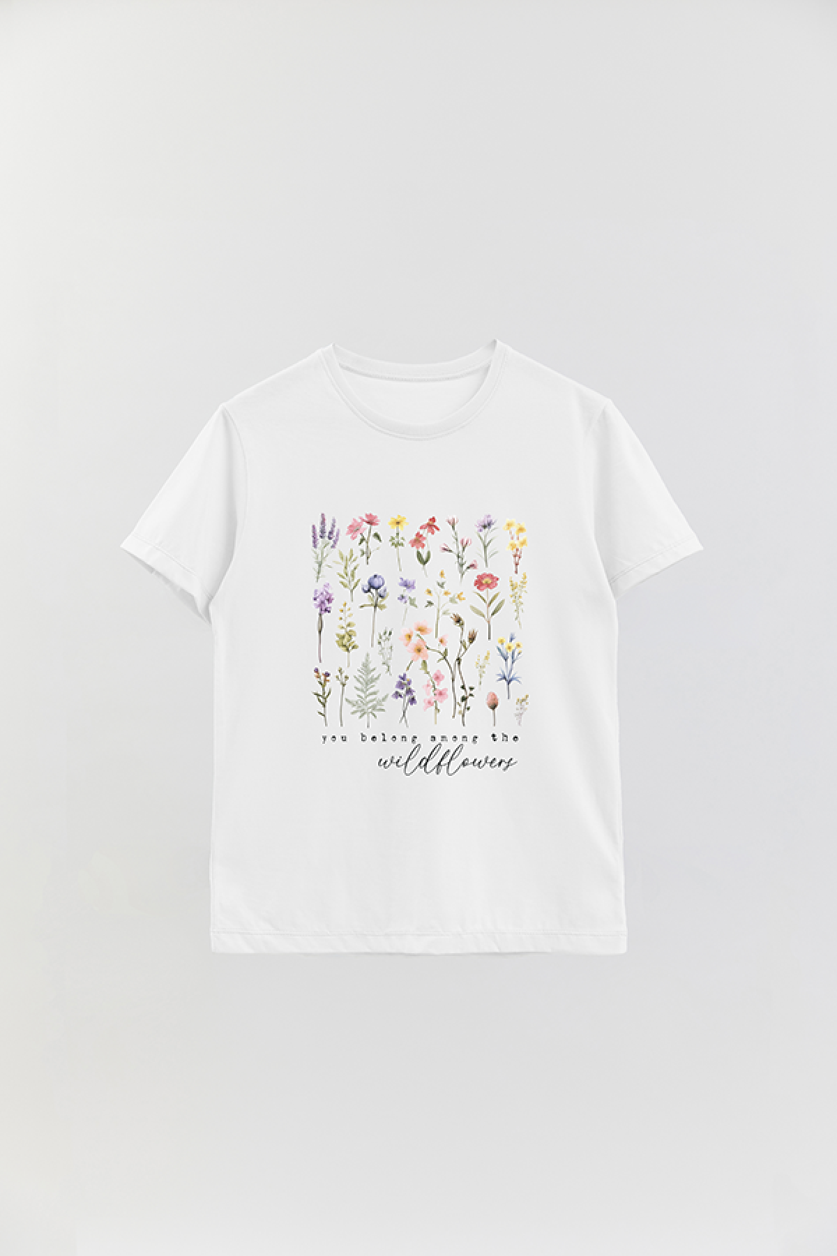REMERA BASICA ESTAMPADA FLO2 AMONG THE WILDFLOWERS