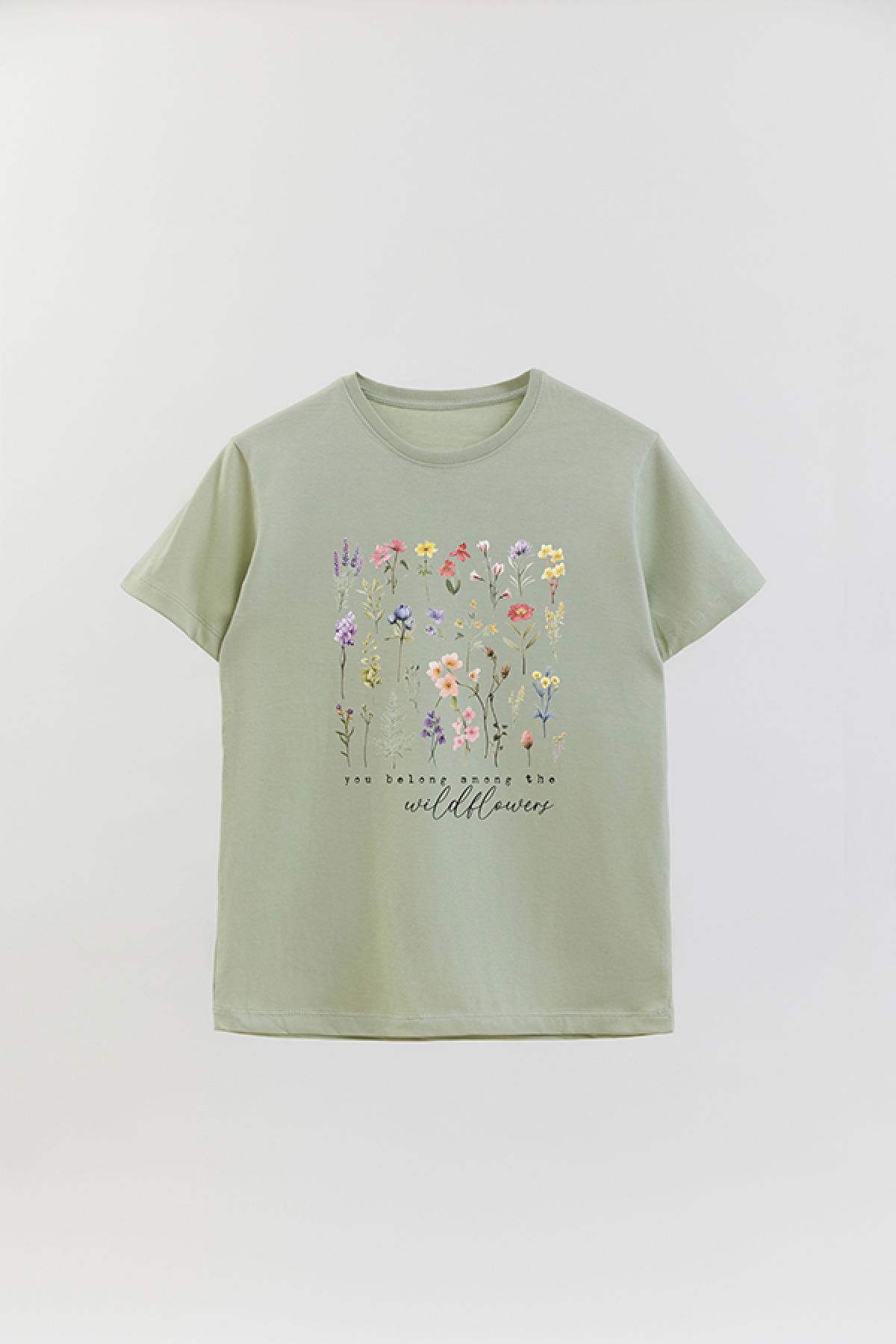 REMERA BASICA ESTAMPADA FLO2 AMONG THE WILDFLOWERS