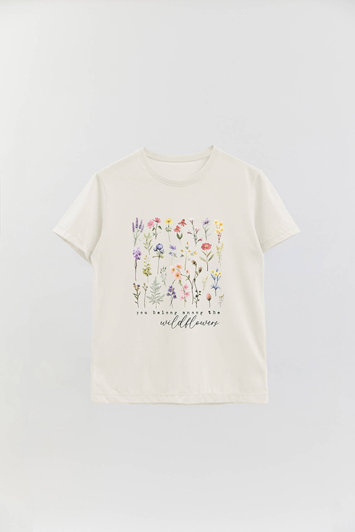 REMERA BASICA ESTAMPADA FLO2 AMONG THE WILDFLOWERS