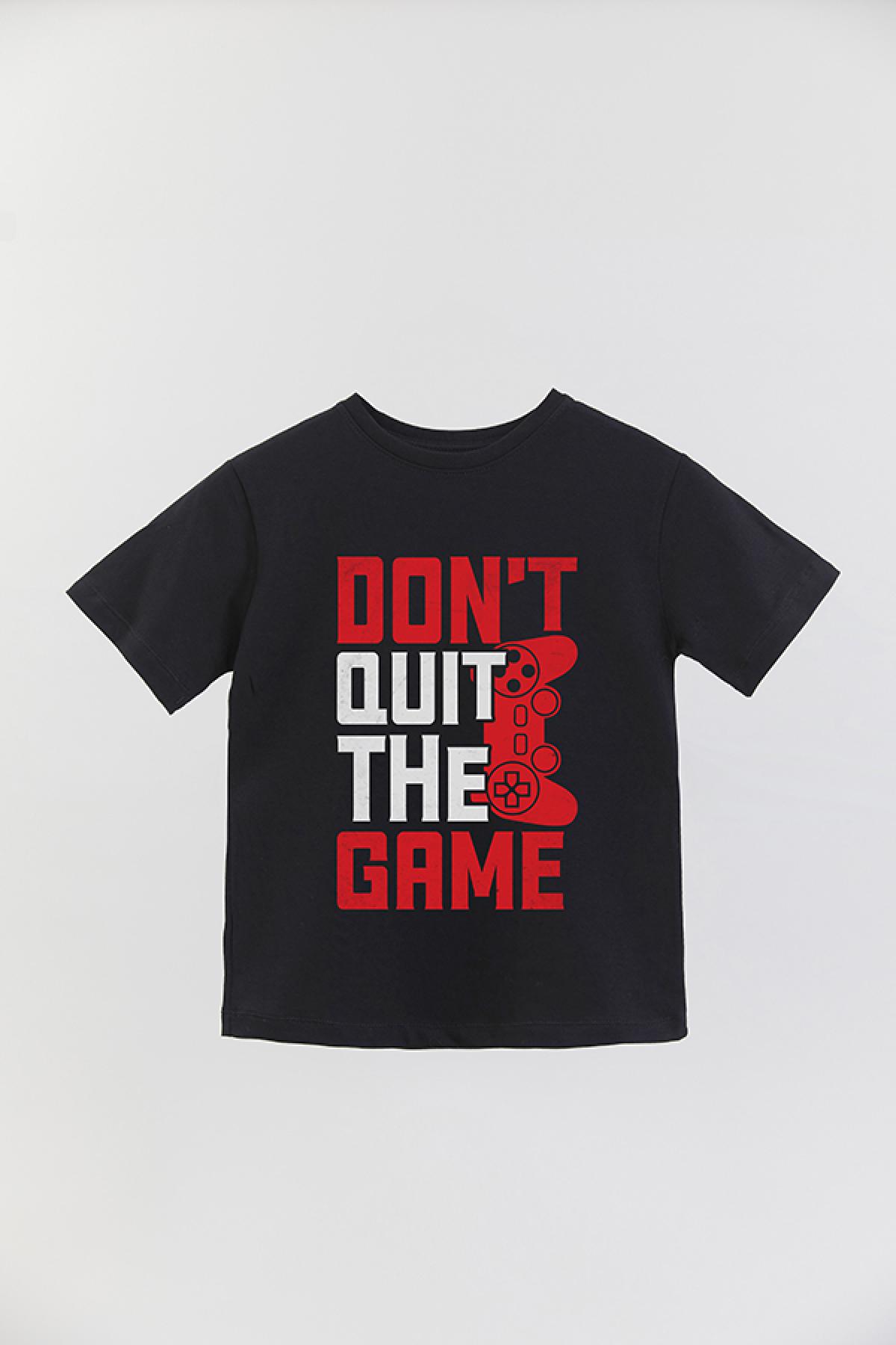 REMERA BASIC BOY GM DON'T QUIT THE GAME