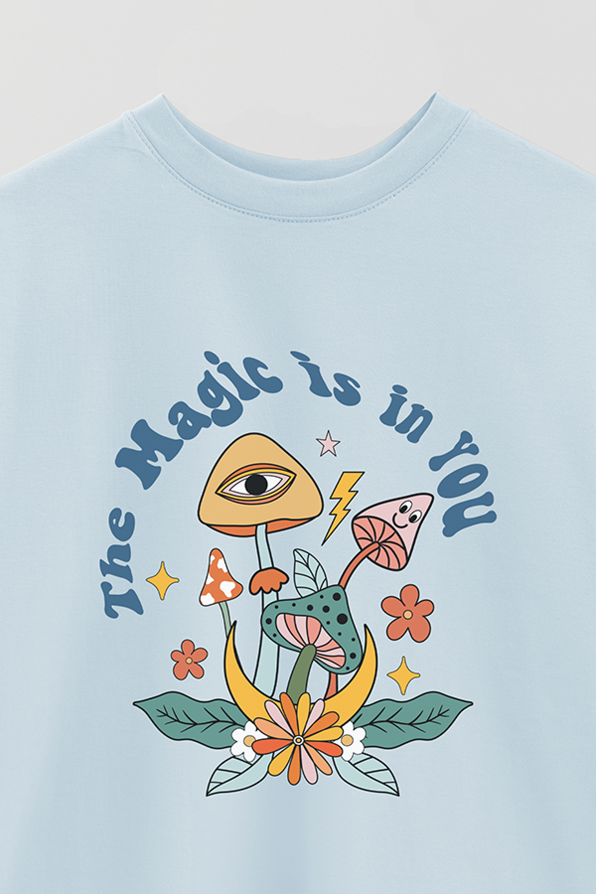 REMERA OVER ESTAMPADA BH2 THE MAGIC IS IN YOU