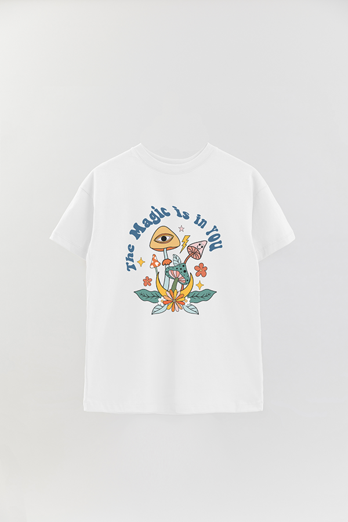 REMERA OVER ESTAMPADA BH2 THE MAGIC IS IN YOU