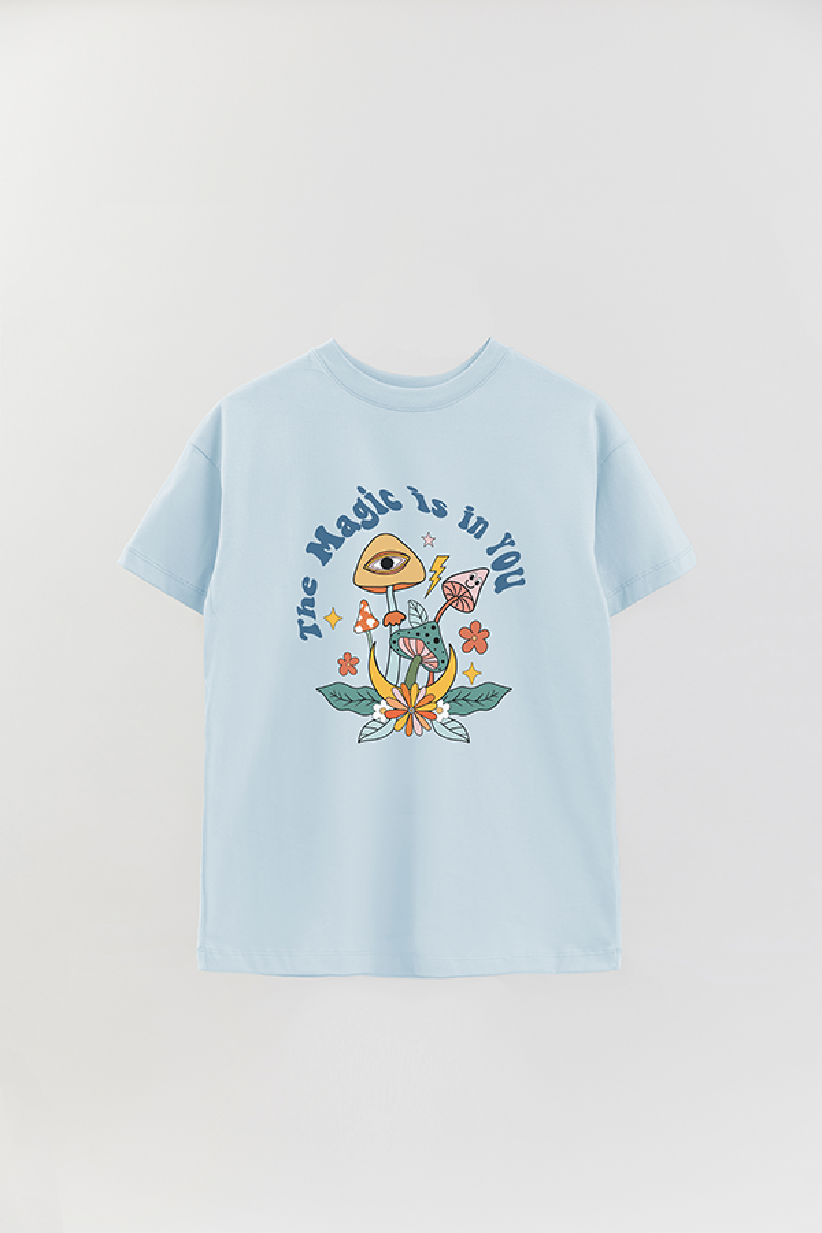REMERA OVER ESTAMPADA BH2 THE MAGIC IS IN YOU