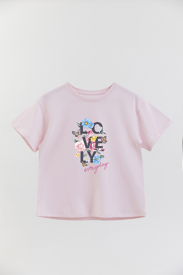 REMERA GIRL OVER LOVELY EVERYDAY