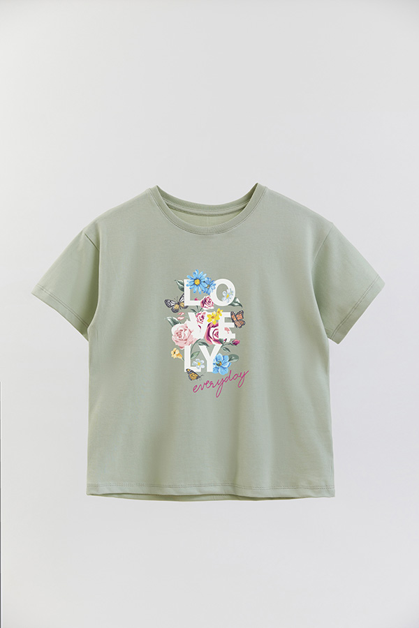 REMERA GIRL OVER LOVELY EVERYDAY
