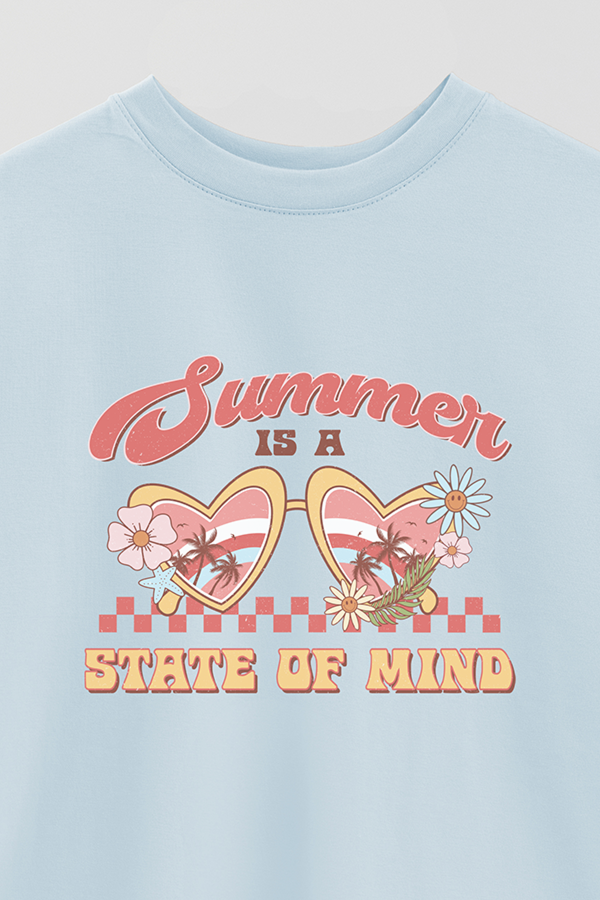 REMERA OVER ESTAMPADA RT SUMMER IS A STATE OF MIND