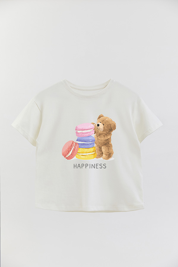 REMERA GB OVERSIZE MACAROON