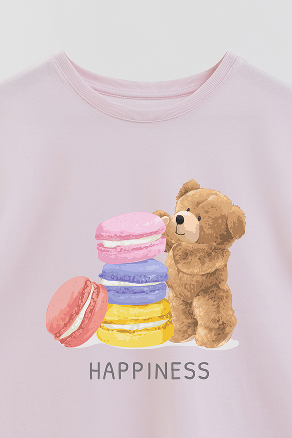 REMERA GB OVERSIZE MACAROON
