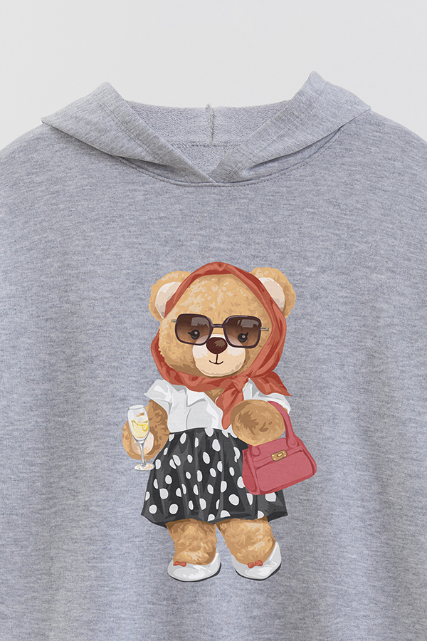 HOODIE RUSTICO KID TEDDY CHAMPAGNE
