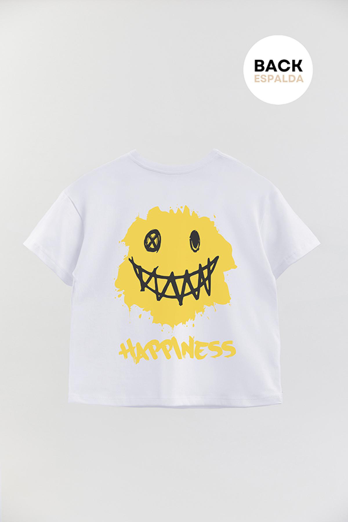 REMERA BOY OVER URBAN HAPPINESS