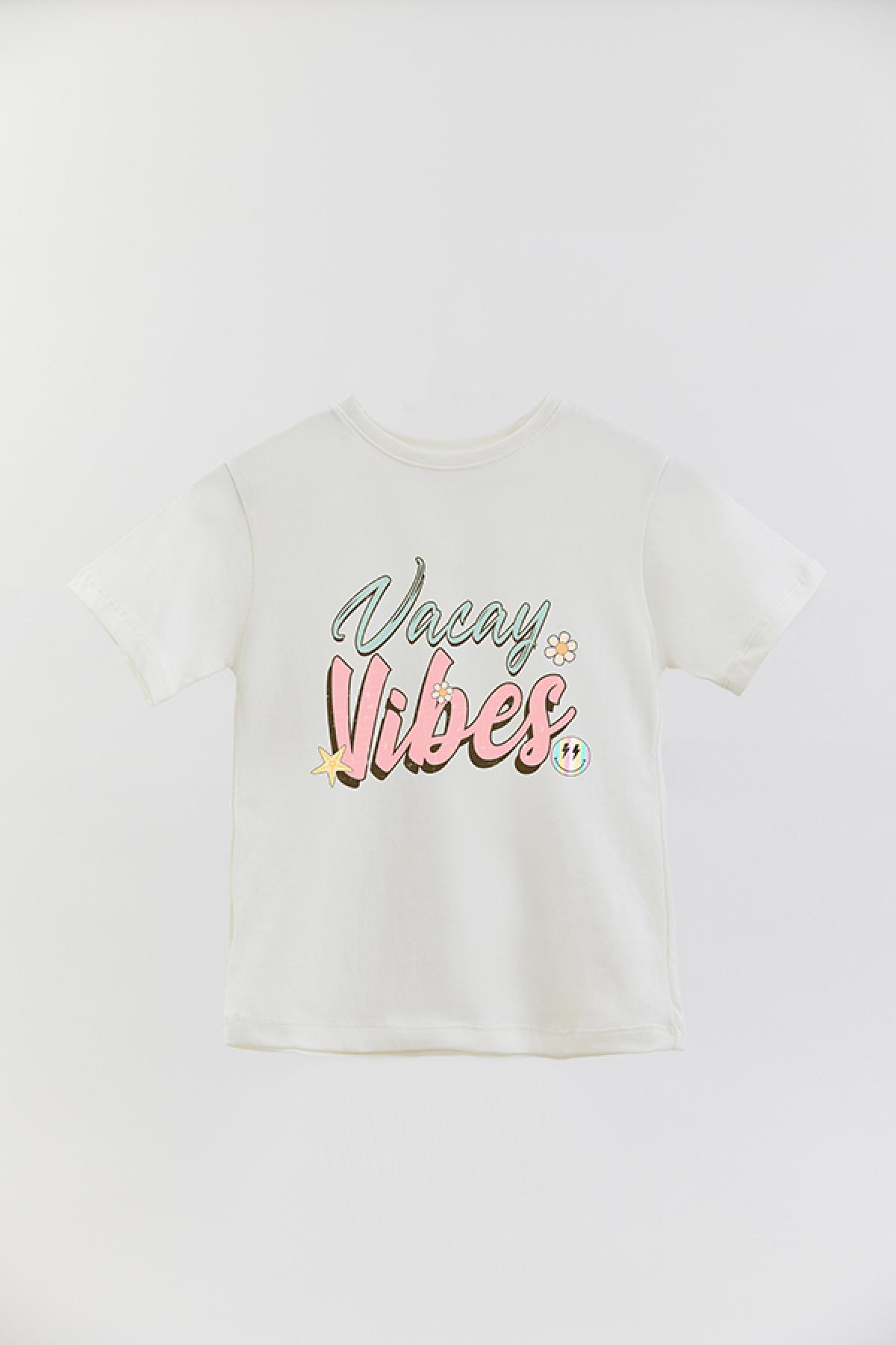 REMERA BASIC GIRL RT VACAY VIBES