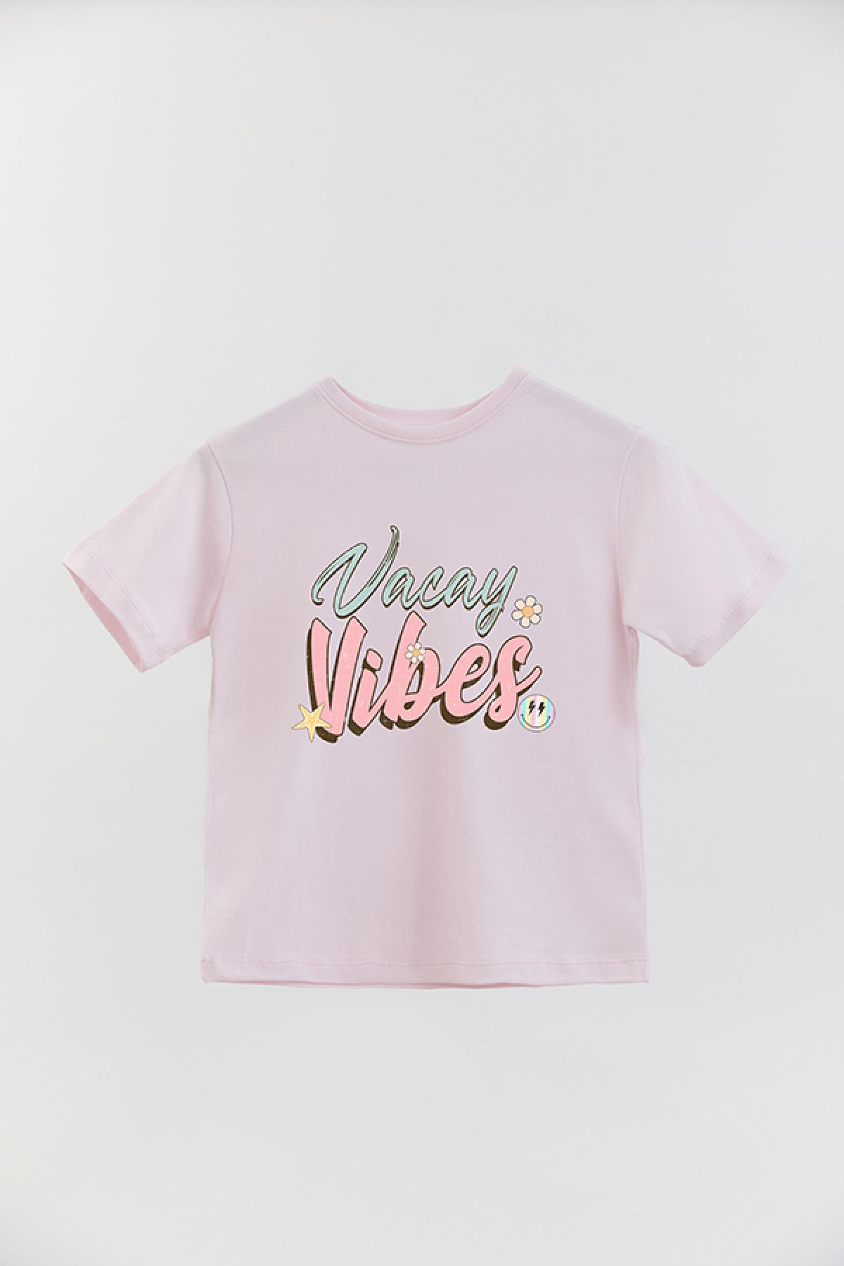 REMERA BASIC GIRL RT VACAY VIBES