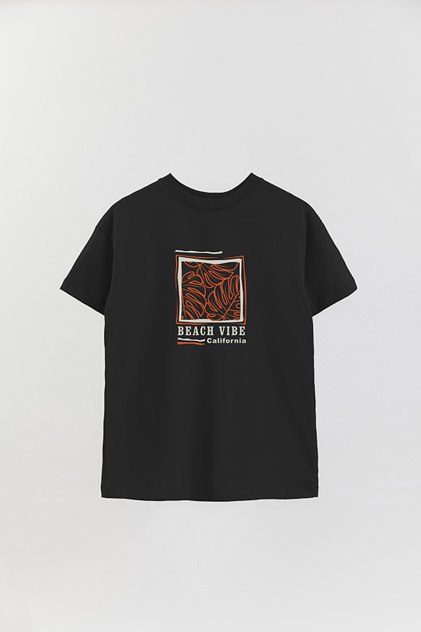 REMERA OVER ESTAMPADA BEACH VIBE 2