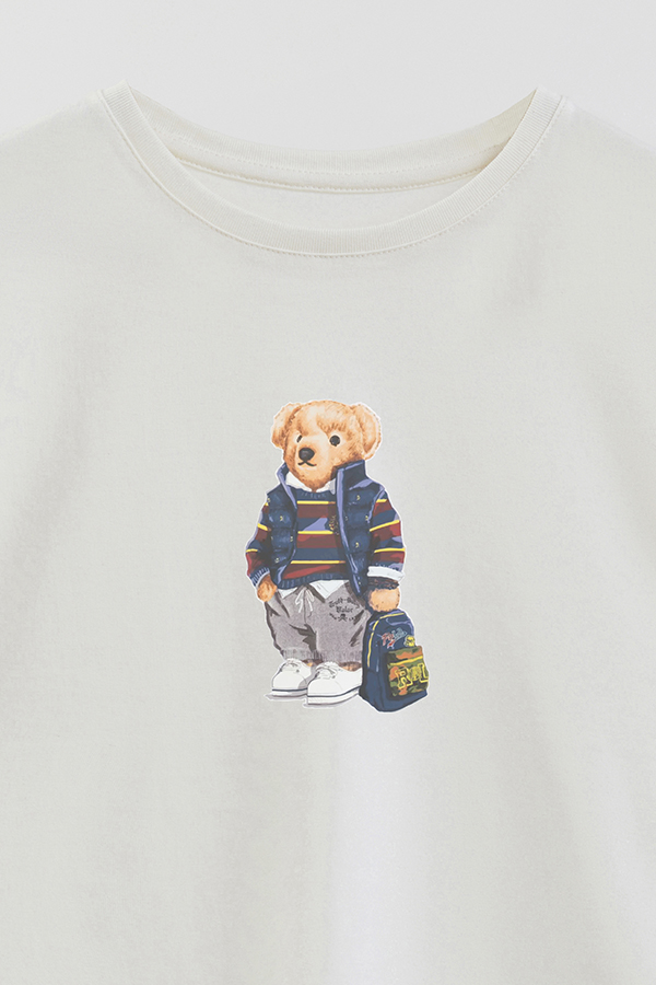 REMERA GB OVERSIZE BEAR SECONDARY SCHOOL